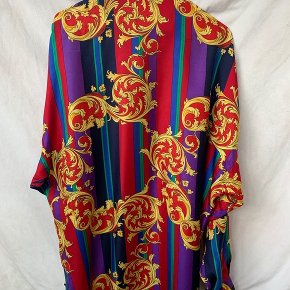 Vintage V2 By Versace Large Shirt - Picture 12 of 13